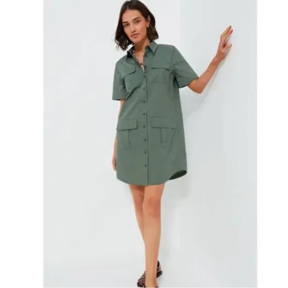 Tuckernuck Green Mini Dress